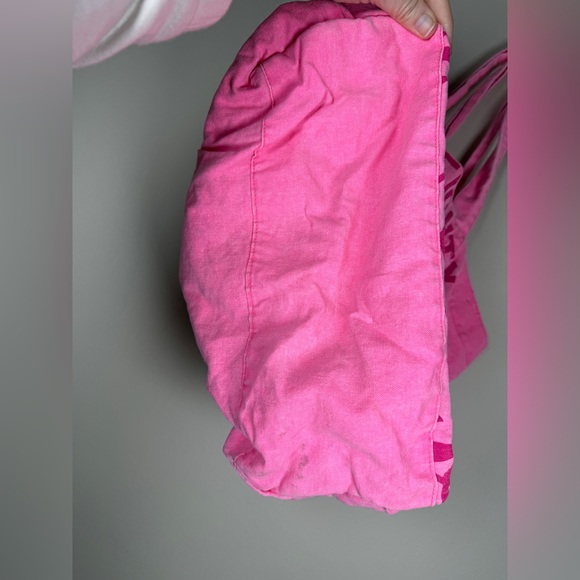 VS PINK Varsity Y2K Style Book Tote  Bag Gym Carryall Carry On - Picture 6 of 8